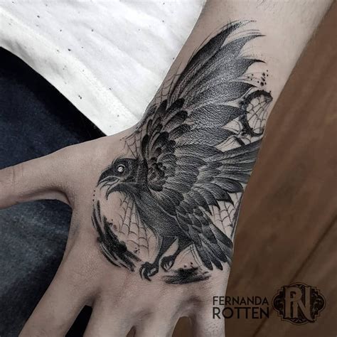 crow tattoo